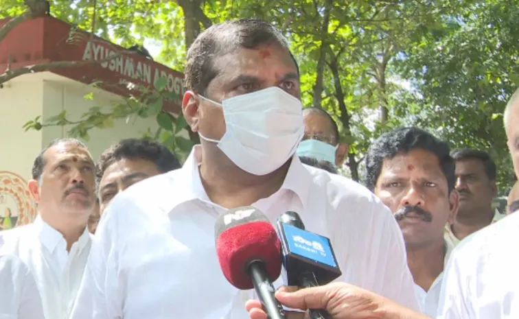 Mlc Botsa Satyanarayana Visited The Diarrhea Victims