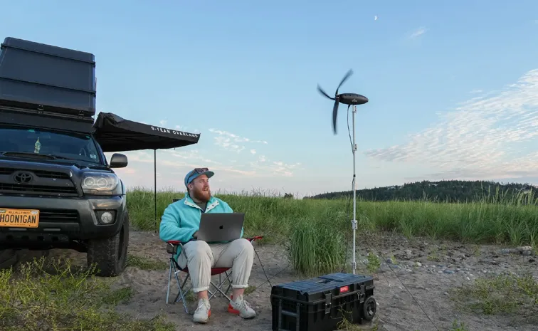 Portable Wind Turbine Shine 2 0