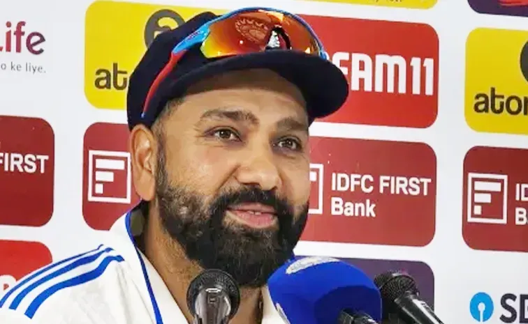 Ind vs NZ 1st Test Rohit Sharma Lauds Sarfraz Pant Despite Comprehensive Loss