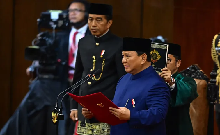  Prabowo Subianto elected president in Indonesia