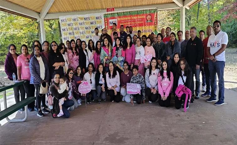 Breast Cancer Awareness Walk And Talk Event Item Held By NATS