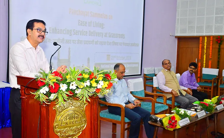 First regional workshop under the Panchayat Sammelan At Hyderabad