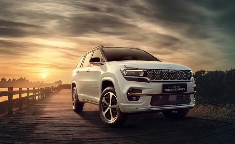 New Jeep Meridian Facelift Launched in India At Rs 24 99 Lakh
