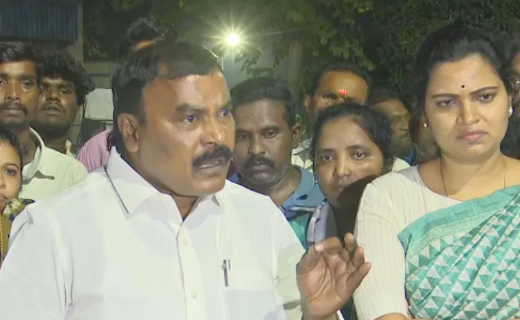 YSRCP leaders condemned the death of Madhira Sahana