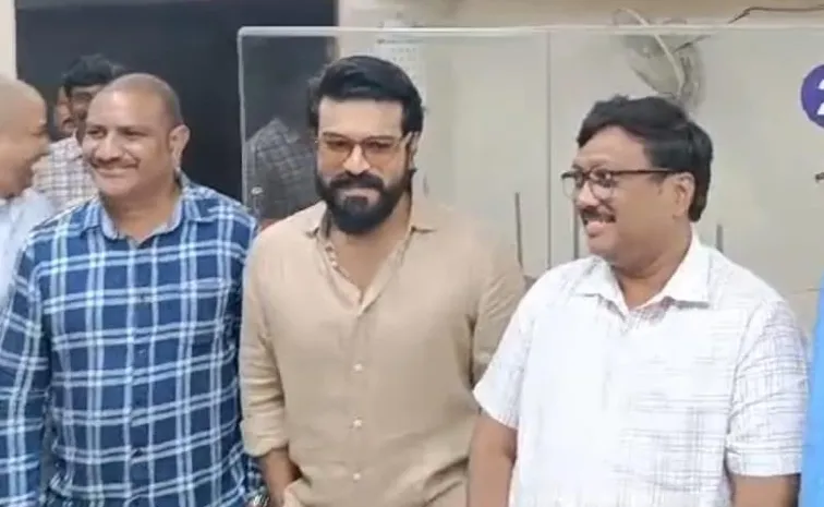 Ram Charan Papped At Khairatabad RTO Office For New Car Registration