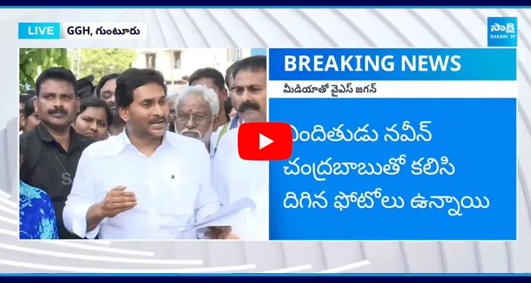 YS Jagan Mohan Reddy Press Meet On Guntur Incident