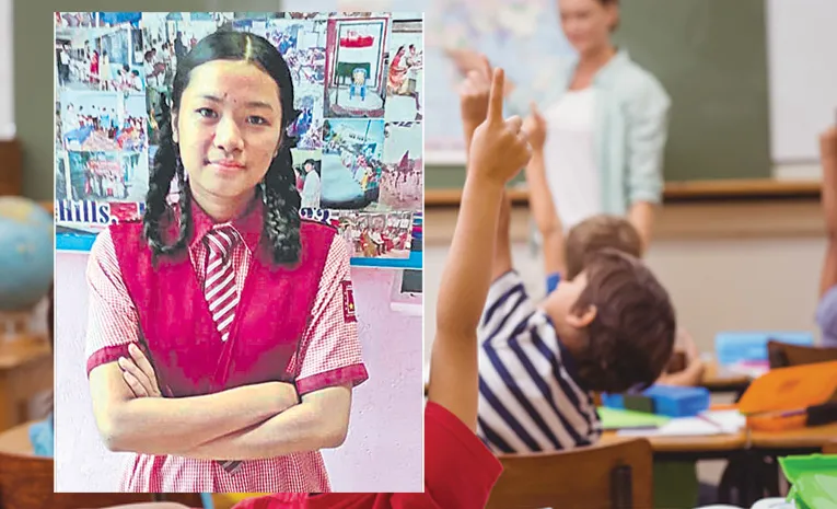 Riya is a deaf person who excels in studies