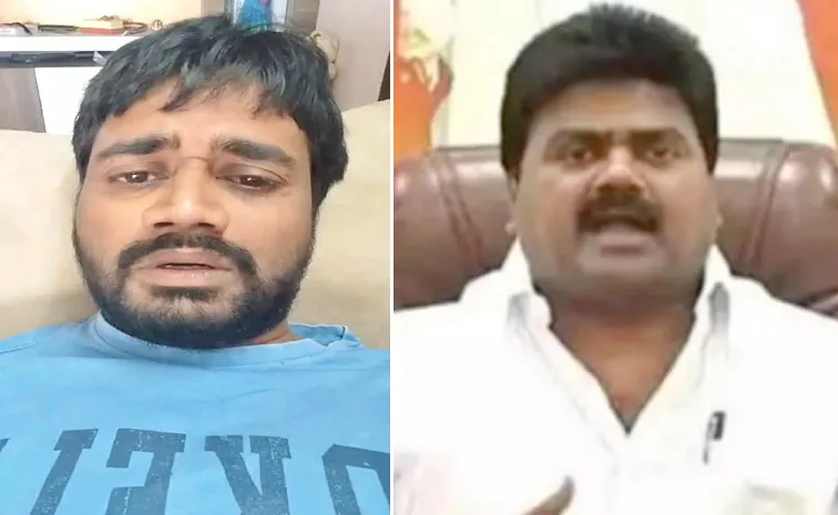 independent candidate says life threats from TDP MLA Kuna Ravi