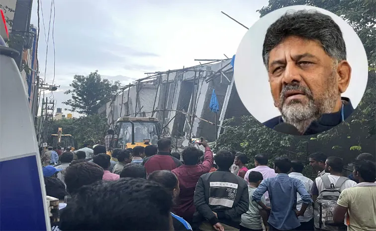 Bengaluru Building That Collapsed Illegal, Will Take Action: DK Shivakumar