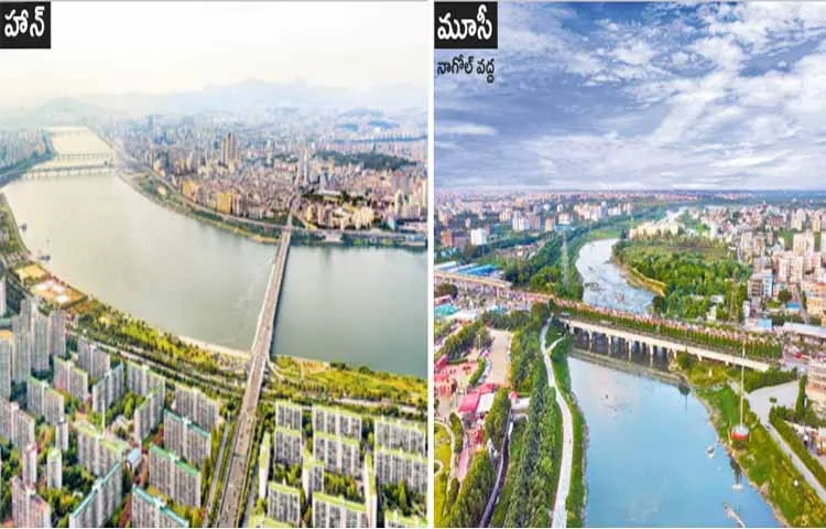 The Han River is supporting South Koreas rapid economic development