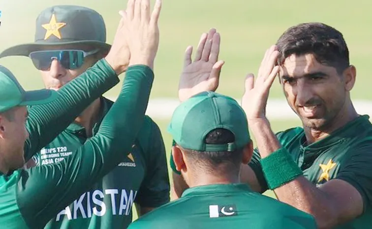 Emerging Asia Cup 2024: PAK A Beat UAE by 114 Runs Qualify for Semifinals