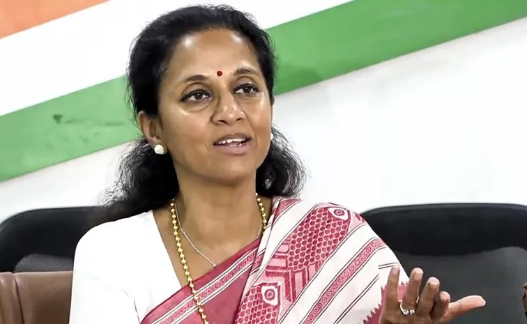 Supriya Sule comments on ajit pawar over frequent Delhi Visits