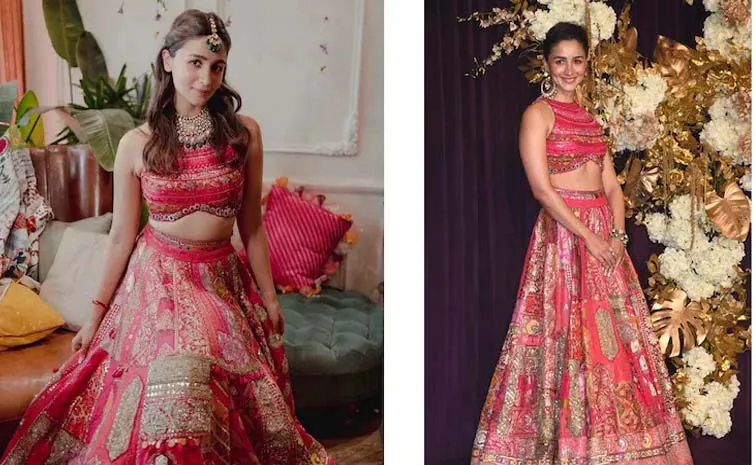 Alia Bhatt Repeats Two-Year-Old Patchwork Lehenga For Diwali Party 2024