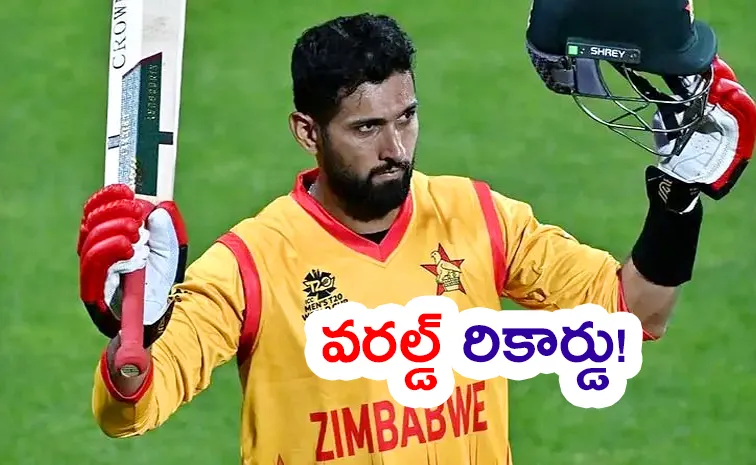 Sikandar Raza Holds The Record For The Most Player Of The Match Awards In T20Is