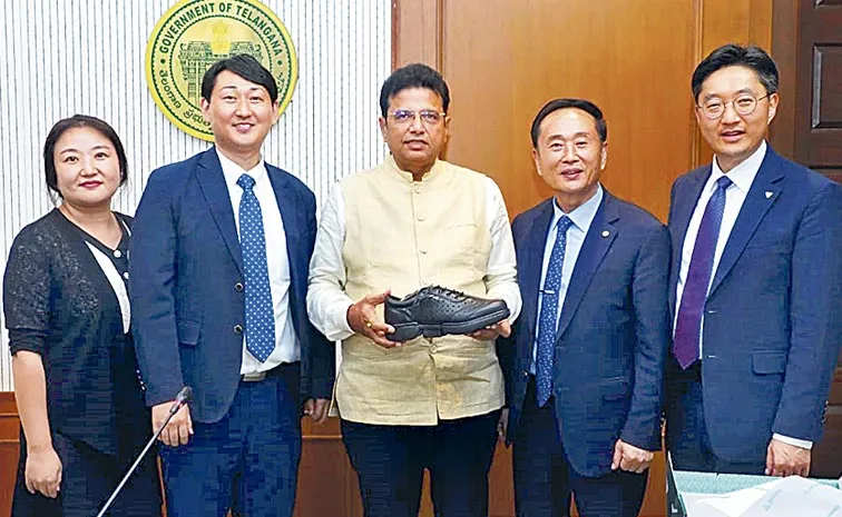 Korean Company Shoeals Plans Major Investment in Telangana