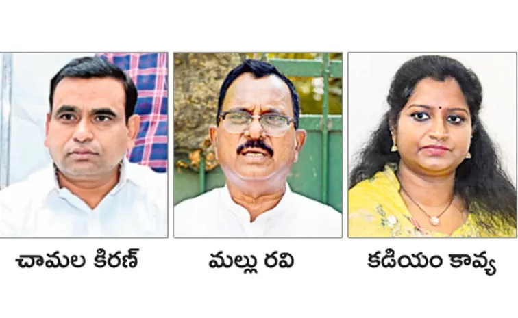 Congress three mps memebers in union skill development commettee: Telangana