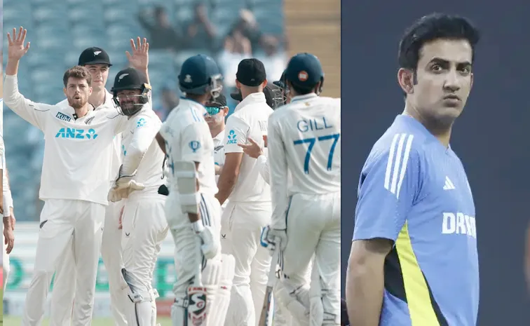 Fans Slam Gautam Gambhir After Indias Tragic Collapse In Pune