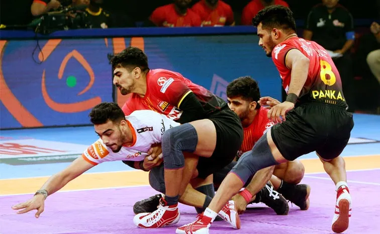 Pro Kabaddi League 2024: Puneri Paltan Beat Bangalore Bulls