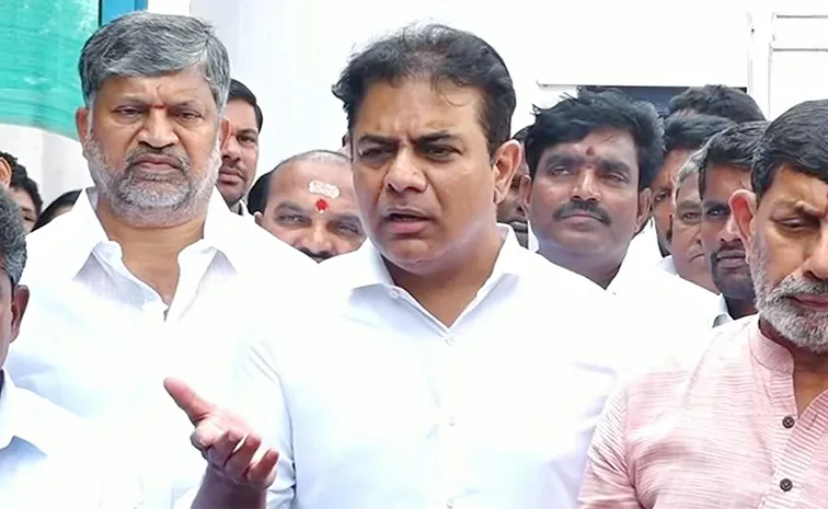 KTR Serious Comments On Congress Govt Over Power Bills Hike