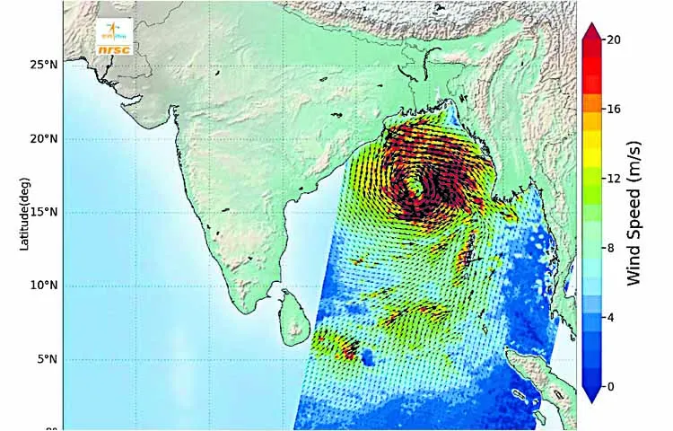 SRO satellites tracked Danas movements