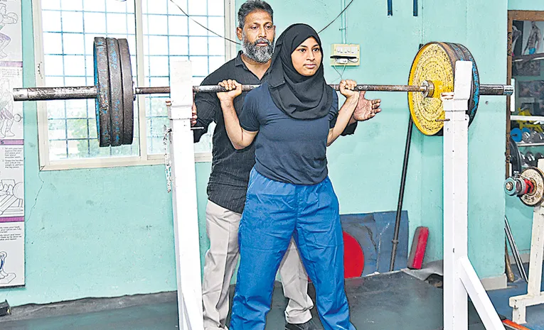 Story Of Power lifting world champion Shaik Sadia Alma 