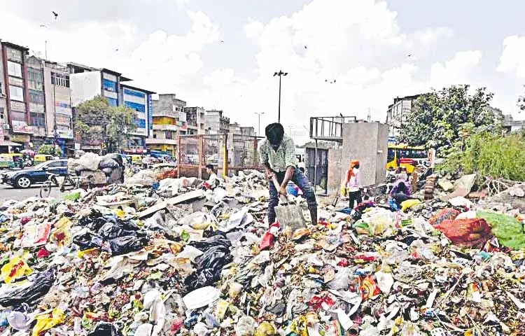 83 lakh tonnes of garbage in cities