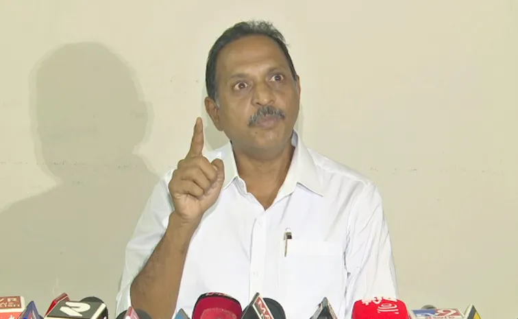 YSRCP Satish Kumar Reddy Serious On Sharmila Chandrababu Over Jagan Assets Issue