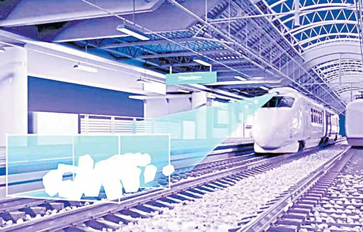 Rail sensor with 3D technology