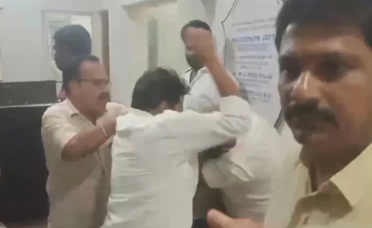 Tdp Leaders Attack Ysrcp Workers In Srikakulam District