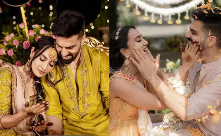 TV Actress Surbhi Jyoti, Sumit Suri Wedding Celebrations