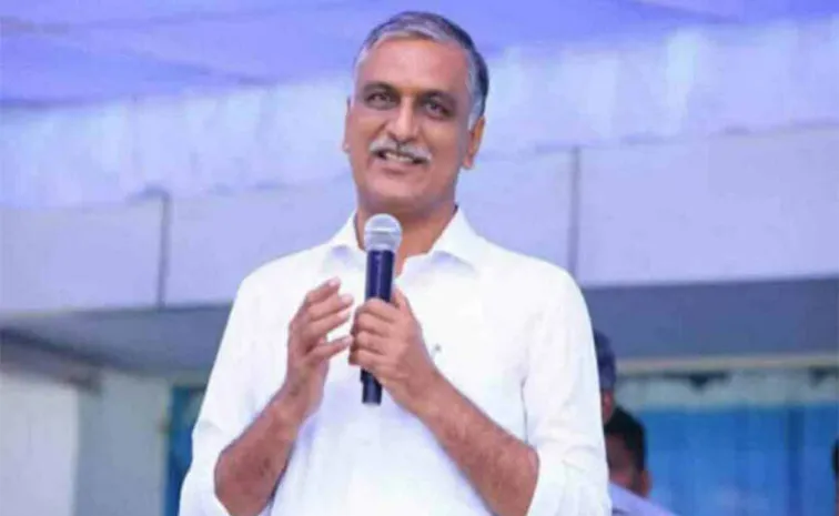 harish rao comments on congress over DA