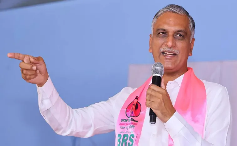 harish rao fires on government over Janwada Farmhouse Rave Party