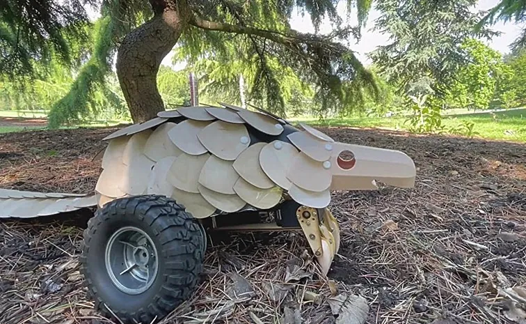 Pangolin Inspired Robot and How it Work Check The Video