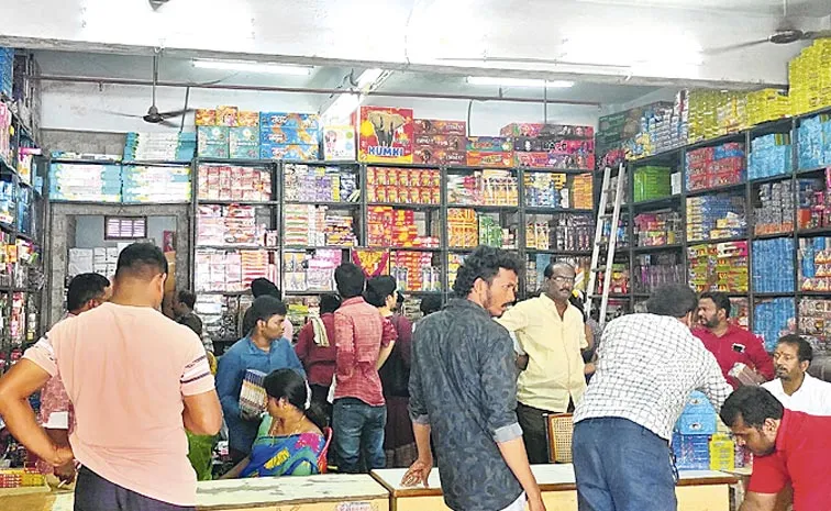 firecracker sales down: Andhra pradesh