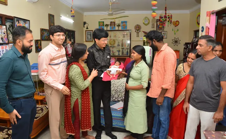 tsunami survivor TN IAS officer god daughter becomes mom