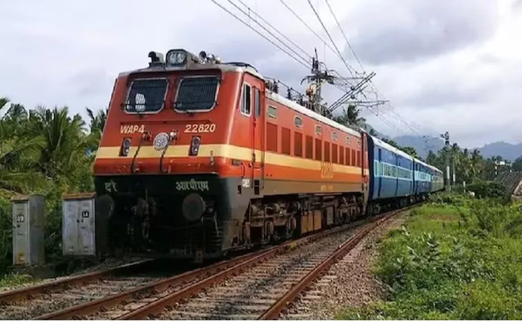 Moving Train Catches Fire In Haryana 