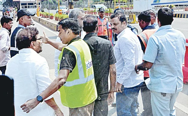 Andhra pradesh: TDP MLA Somireddy Over Action At Krishnapatnam Port