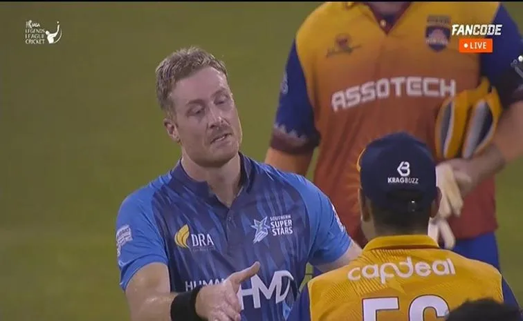 Martin Guptill Hammers 34 Runs In A Single Over In LLC 2024