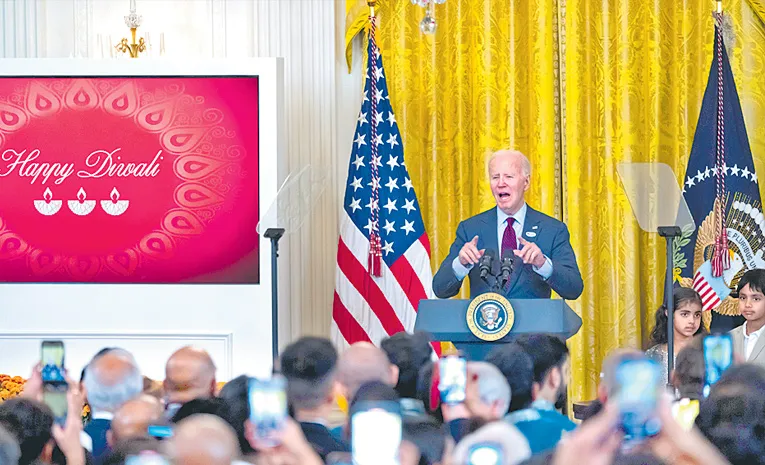 Biden Celebrates Diwali with Indian American Community