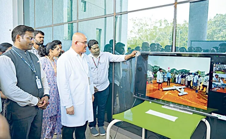 Drone medical services at Mangalagiri AIIMS