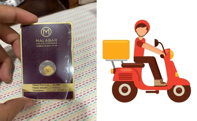 Blinkit Customer Received 0 5 Gram Gold Coin Instead Of 1 Gram Post Viral