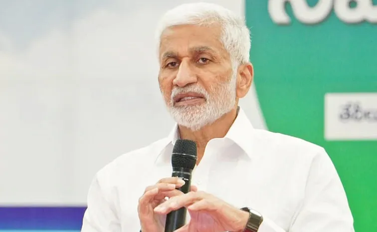 MP Vijayasai Reddy fires on Chandrababu Naidu