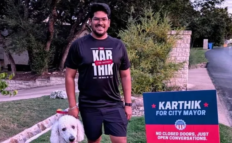 Who is Indian American Karthik Naralasetty In Texas Village Mayor Race Details Here