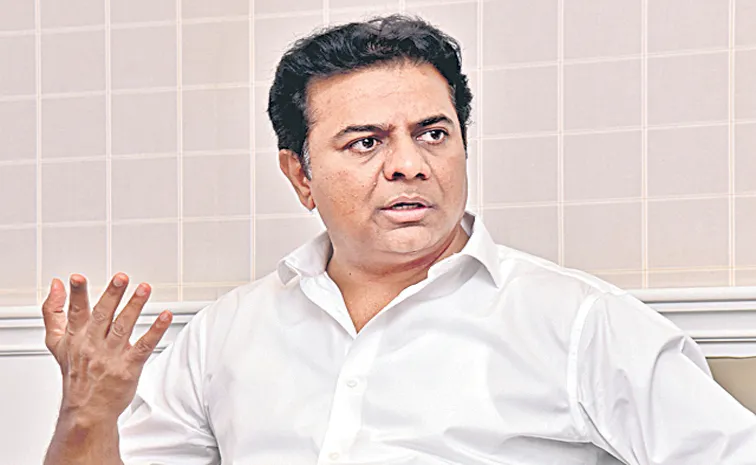 BRS Leader KTR Fires On Congress Leaders