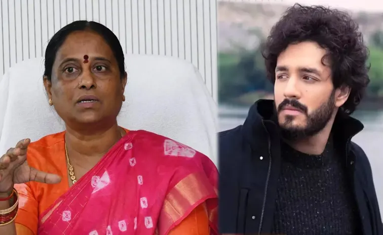 Akhil Akkineni Comments On Konda Surekha