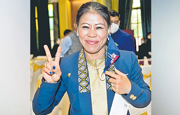 A comment by legendary female boxer Mary Kom