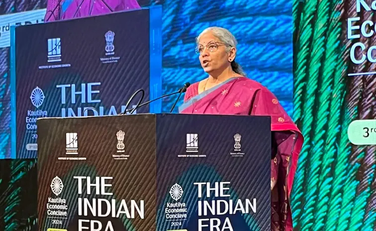 finance minister speaks at 3rd Edition of the Kautilya Economic Conclave