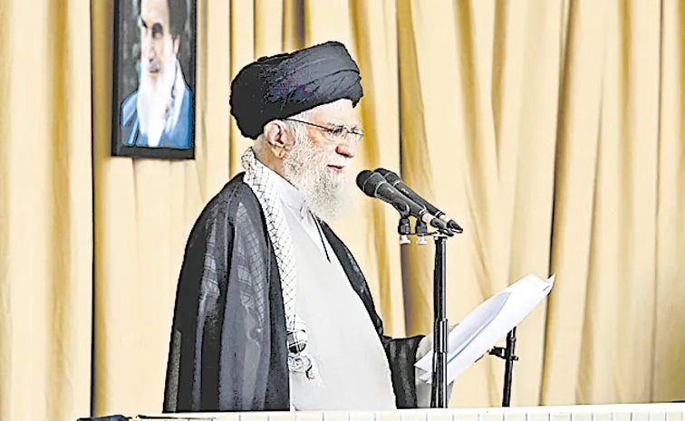 Ayatollah Ali Khamenei says Iran allies will not back down in war with Israel