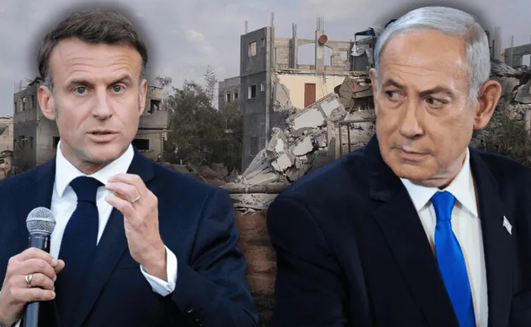 Netanyahu Condemned Emmanuel Macron Call To Halt Arms Shipments To Israel