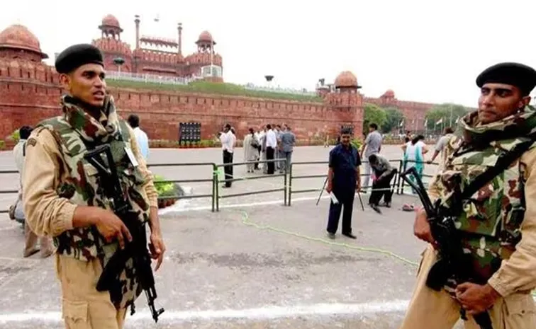 High Alert In Delhi
